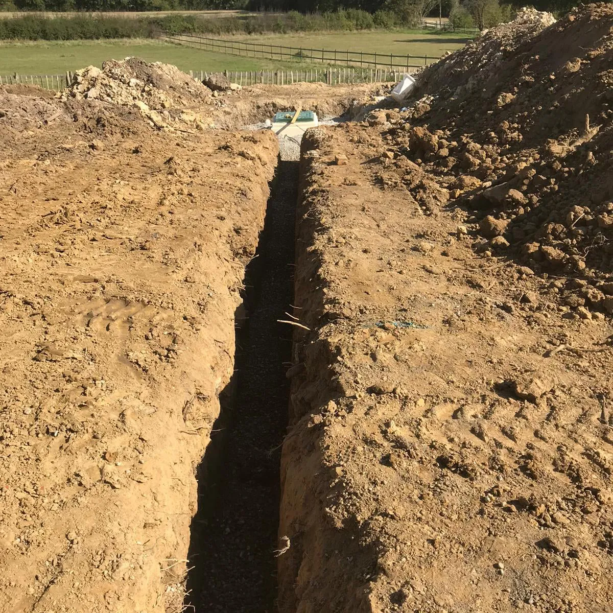 Drain foundation pathway